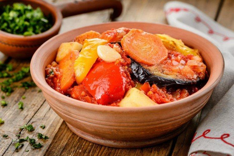 Sauté classique aux aubergines