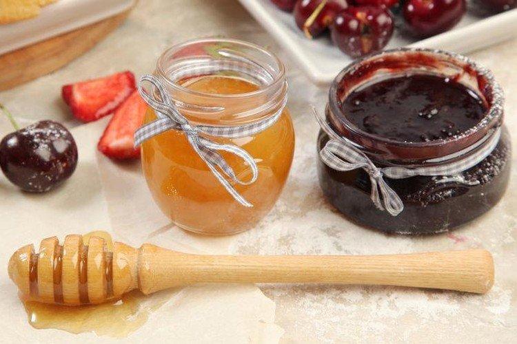 Confiture de baies au miel