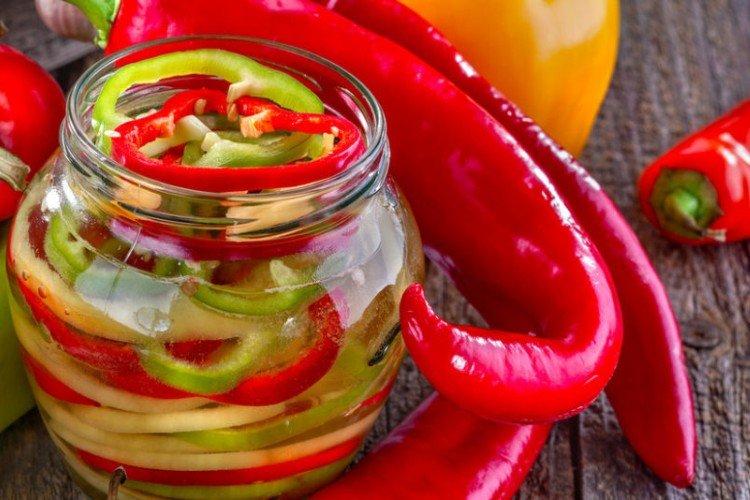 Salade de poivrons et piments doux