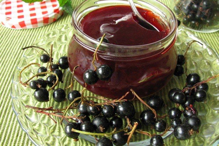 Confiture au cassis et au miel