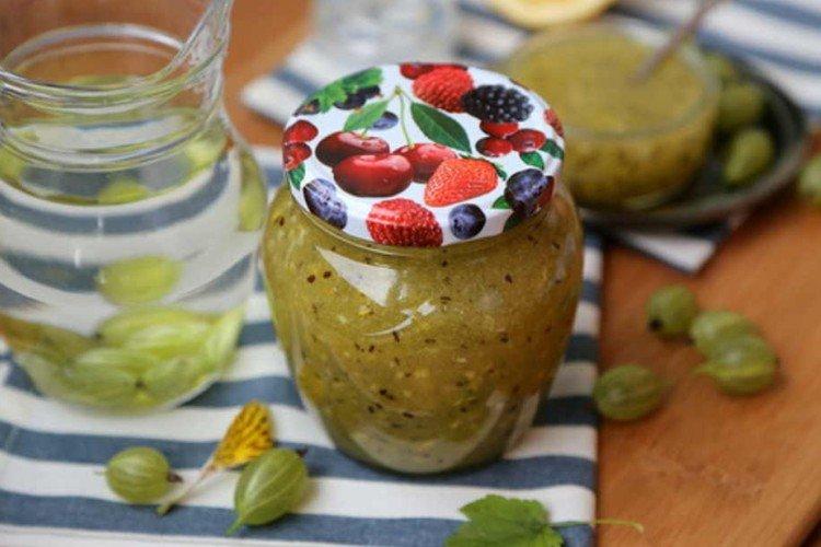 Confiture de groseilles sans sucre
