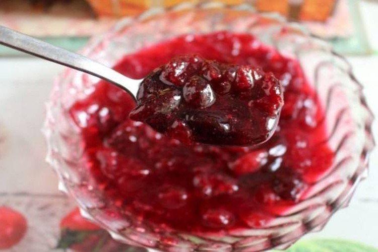 Confiture de groseilles aux cerises
