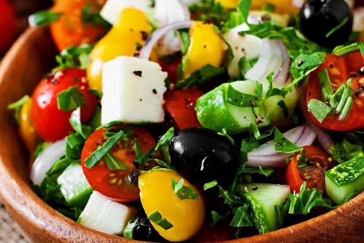 Salade grecque au fetax