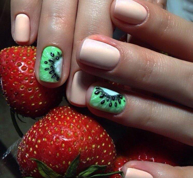 Motifs de fruits d'été