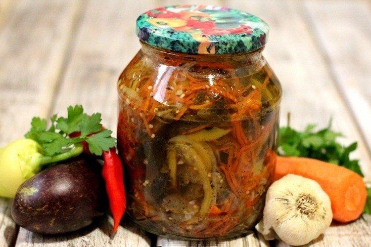 Aubergine à la coréenne