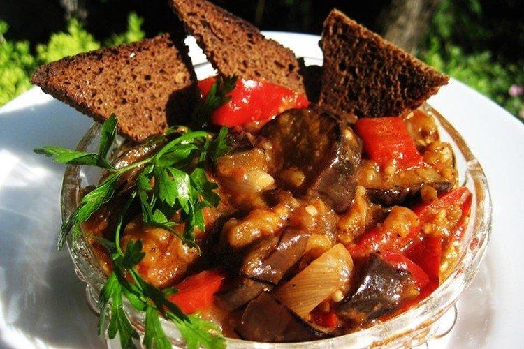 Sauté de légumes aux noix