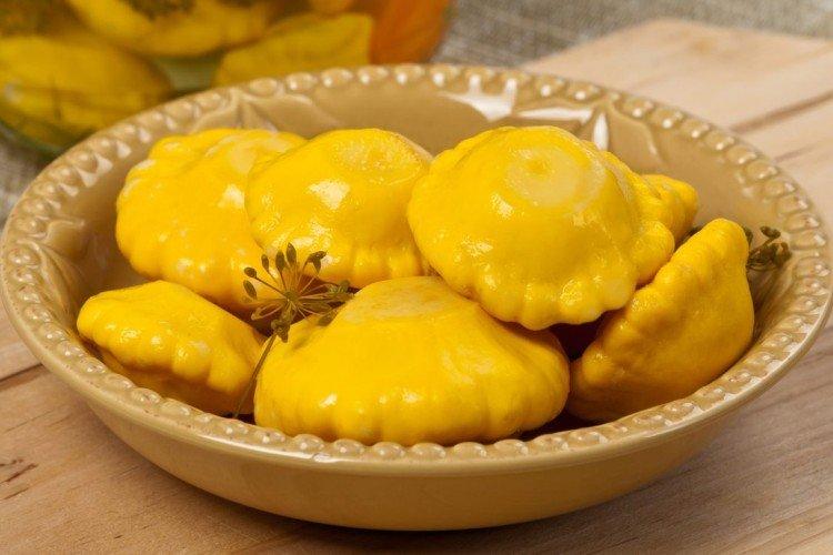 Courge à la moutarde pour l'hiver