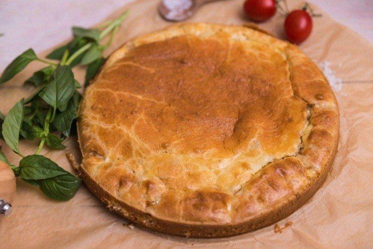 Tarte au lait en gelée avec haricots