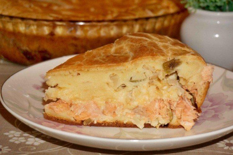 Tarte au poisson rouge en gelée
