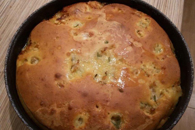 Verser la tarte dans une poêle