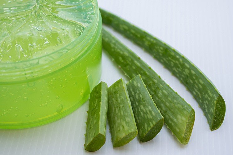 Masque hydratant à l'aloès