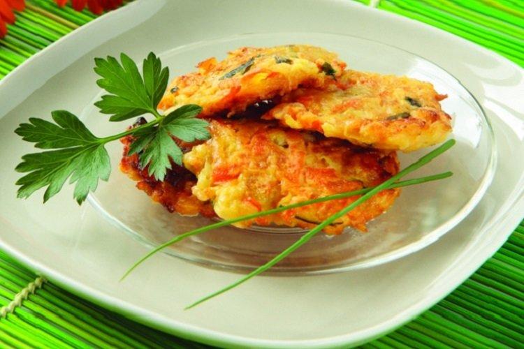 Galettes de courgettes et carottes