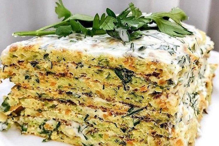 Gâteau simple aux courgettes