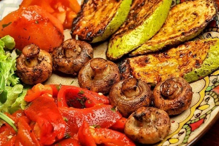 Légumes aigre-doux grillés