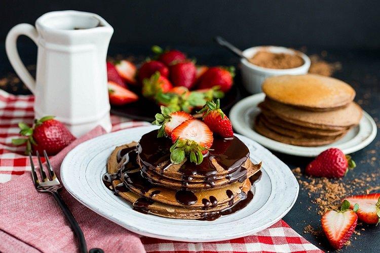 Crêpes au chocolat