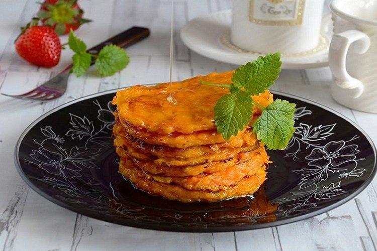 Galettes de carottes à la vanille