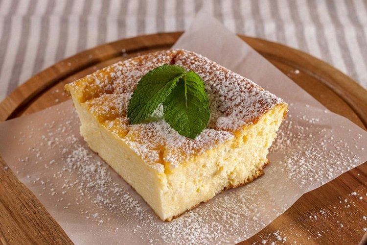 Casserole de fromage cottage et crème