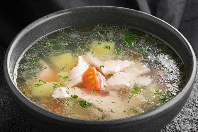 Soupe de poisson rouge au millet