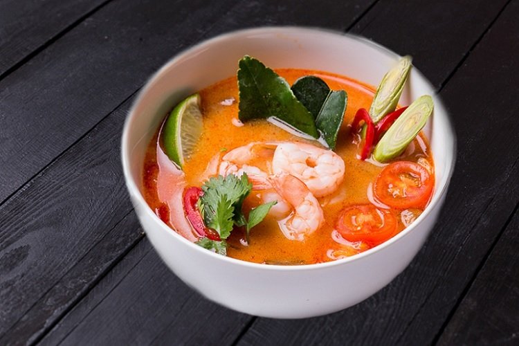 Soupe de pâtes Tom Yum