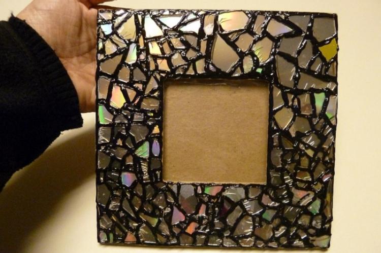 Cadre photo mosaïque bricolage