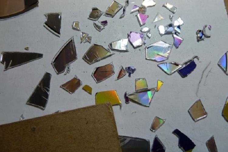 Cadre photo mosaïque bricolage