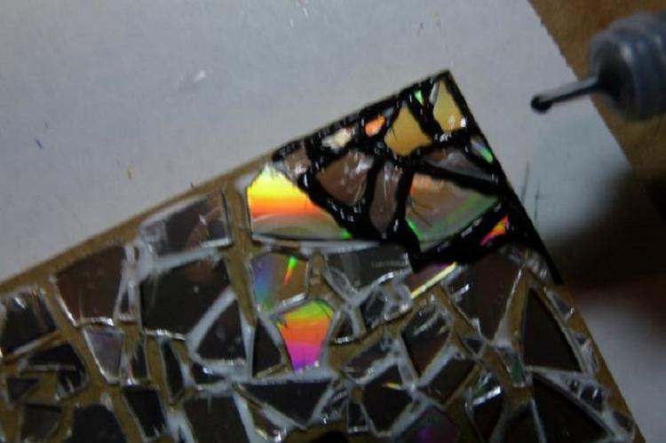 Cadre photo mosaïque bricolage