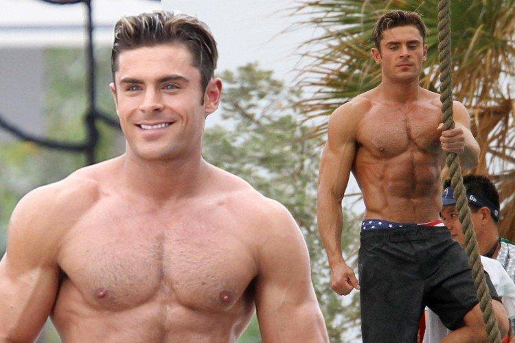 Zac Efron - Acteurs hollywoodiens à la silhouette parfaite