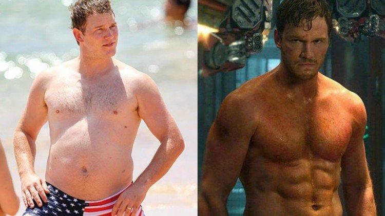Chris Pratt - Acteurs hollywoodiens à la silhouette parfaite