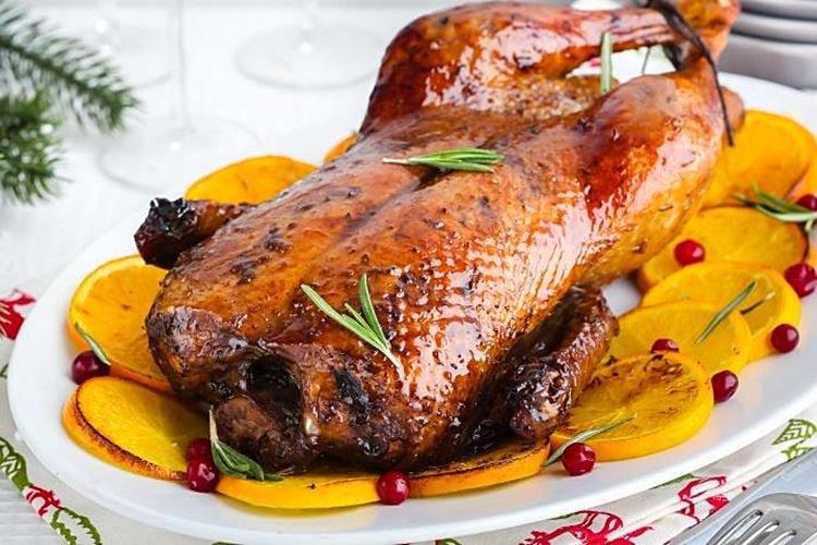 Canard glacé à la grenade - Plats chauds pour les recettes du Nouvel An 2021