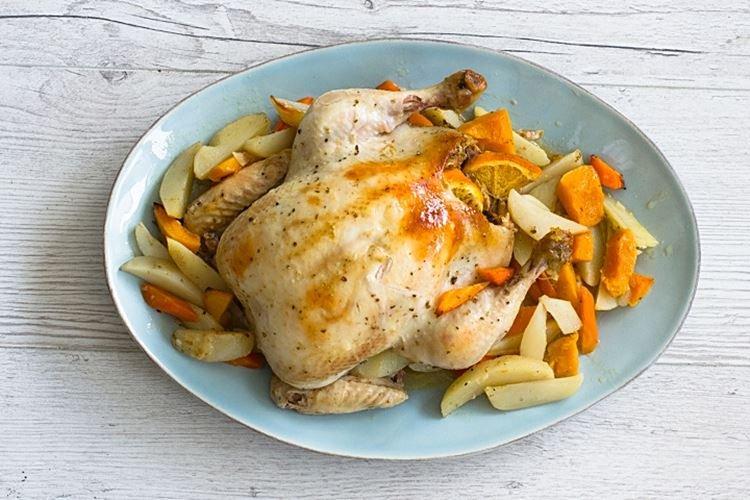 Poulet dans la manche - Recettes de plats chauds pour le nouvel an 2021