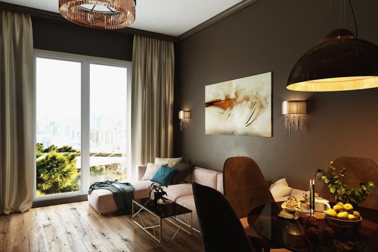 Salon La vita al cioccolato - design d'intérieur