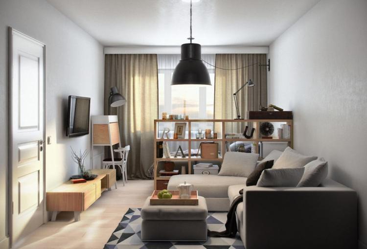 Zonage - Conception de salon à Khrouchtchev