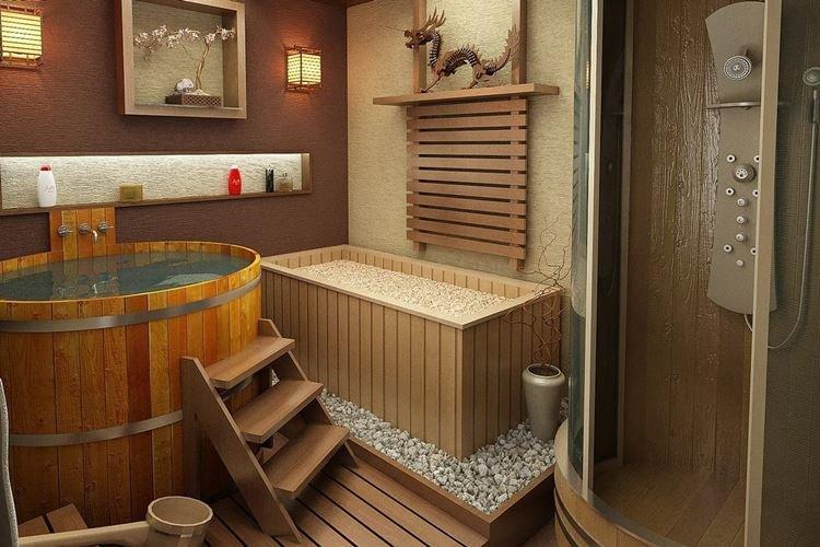 Intérieur du bain et du sauna - photo