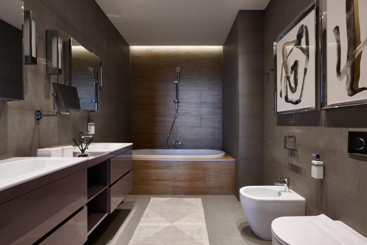 Intérieur d'un appartement pour acteurs de cinéma, Moscou