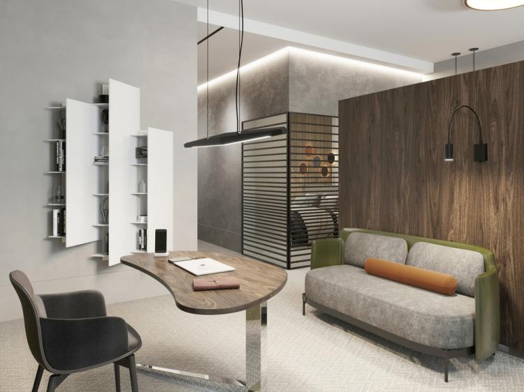 Intérieur d'appartement pour une jeune famille