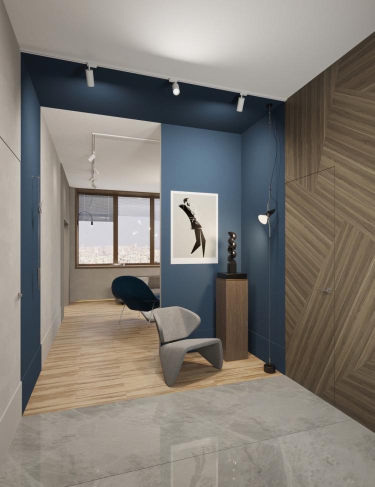 Intérieur d'appartement pour une jeune famille