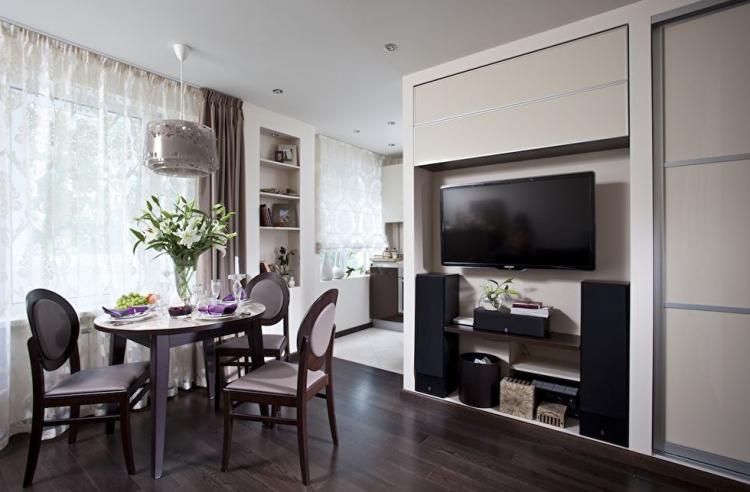 Intérieur de l'appartement cappuccino