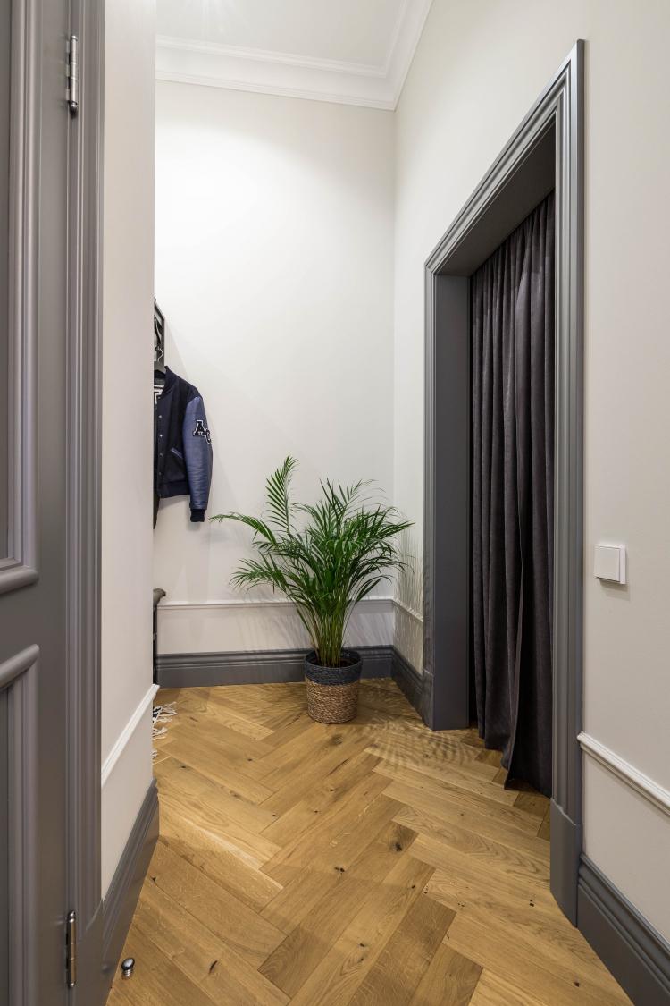 Intérieur d'un appartement sur le remblai de Mytninskaya