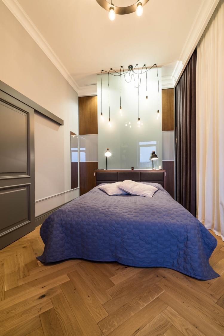 Intérieur d'un appartement sur le remblai de Mytninskaya