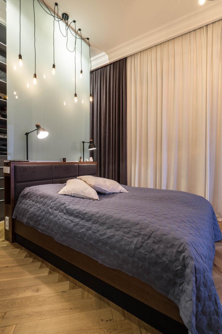 Intérieur d'un appartement sur le remblai de Mytninskaya