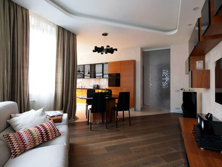 Intérieur d'un appartement dans la ville de Korolev