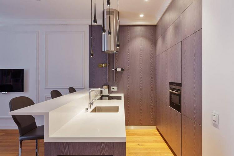 L'intérieur de l'appartement dans le style des classiques américains