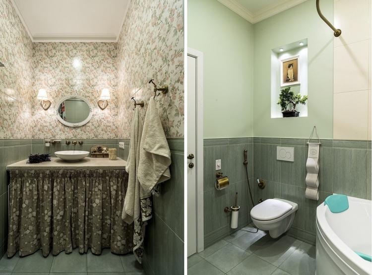 Intérieur d'un appartement dans le complexe résidentiel Losiny Ostrov, 45 m2