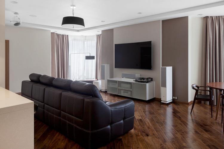 Intérieur d'un appartement dans le complexe résidentiel Mirax Park, Moscou