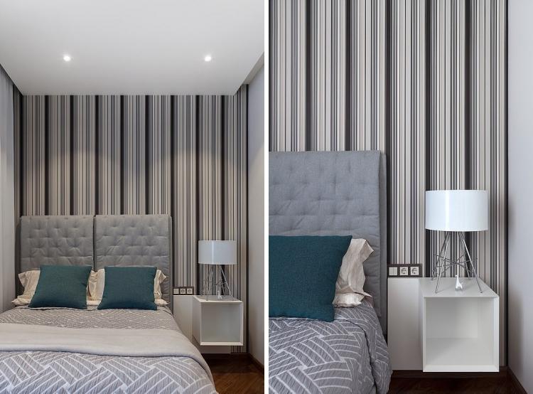 Intérieur d'un appartement dans le complexe résidentiel Mirax Park, Moscou