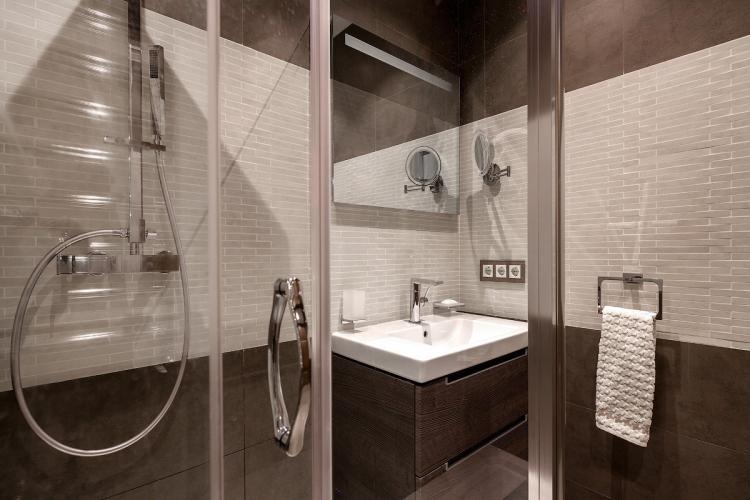 Intérieur d'un appartement dans le complexe résidentiel Mirax Park, Moscou