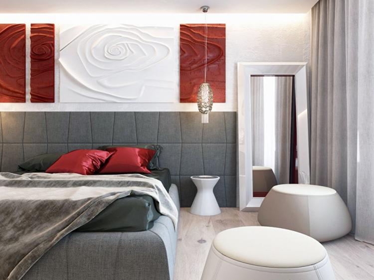 Intérieur d'appartement dans le complexe résidentiel d'Obolon Residences, Kiev