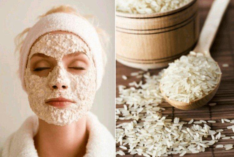 Gommage au riz - Comment se débarrasser des points noirs sur le visage