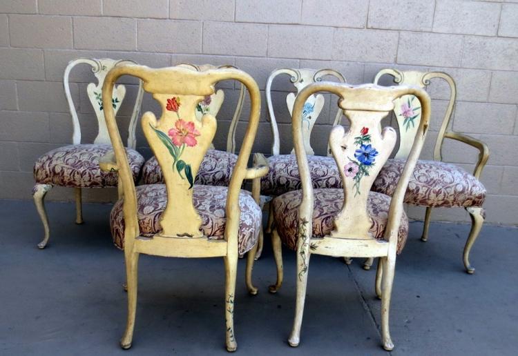 Vieilles chaises - décor, comment mettre à jour (photo)