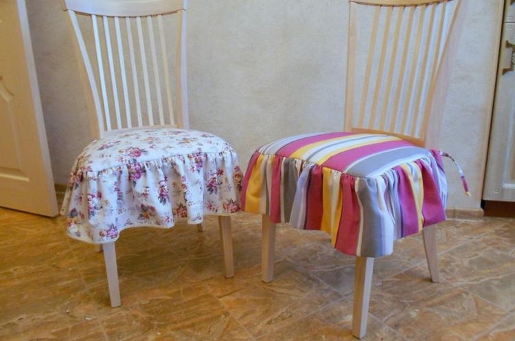 Vieilles chaises - décor, comment mettre à jour (photo)